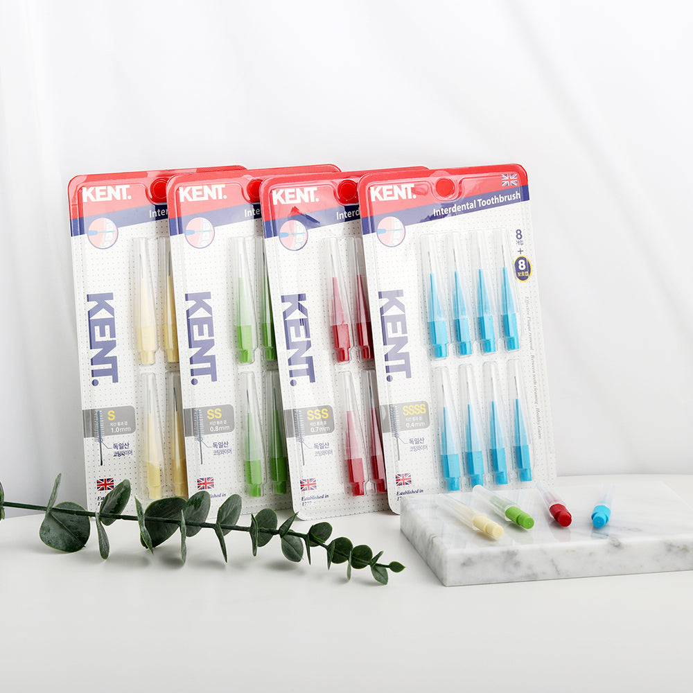 KENT] Interdental Brush Cleaners (Set of 8)
